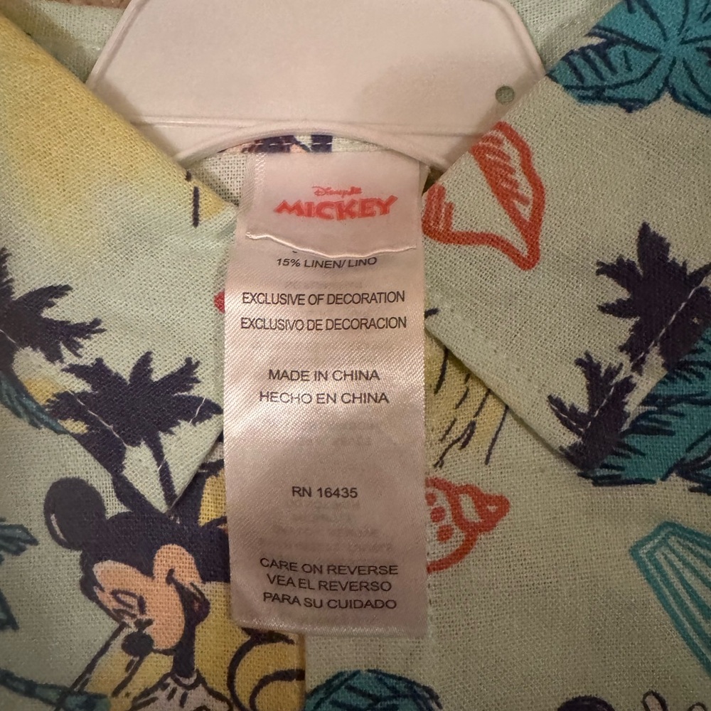 NWT Disney Mickey Mouse Tropical Kids 2 piece Outfit Size 3T - Picture 8 of 10
